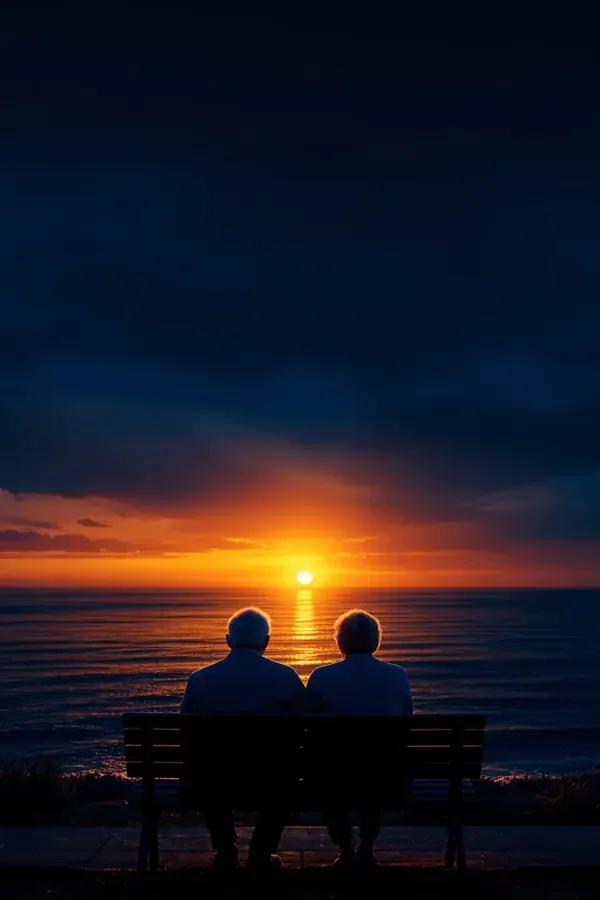 《夕阳之约》电影海报