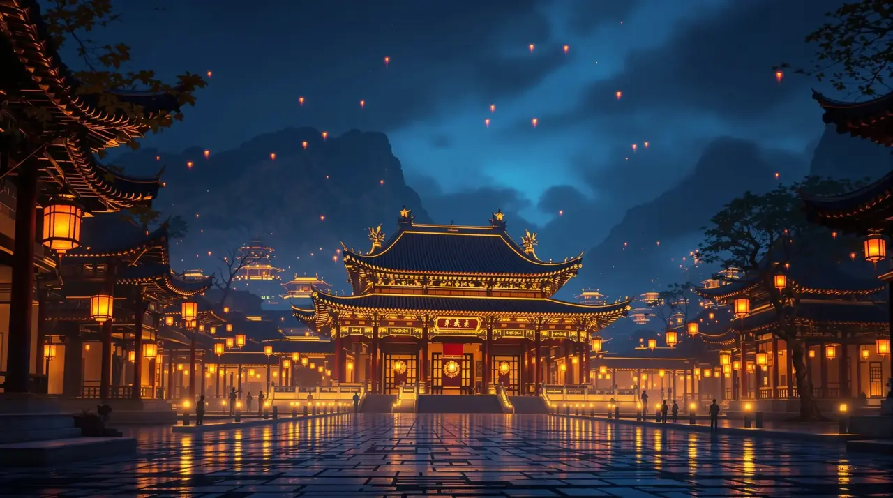 《长安十二夜》宽银幕海报